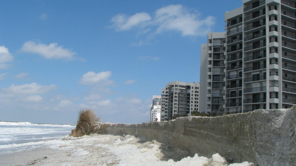 beach erosion condominiums