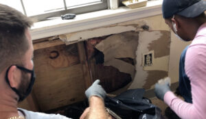 water leak restoration